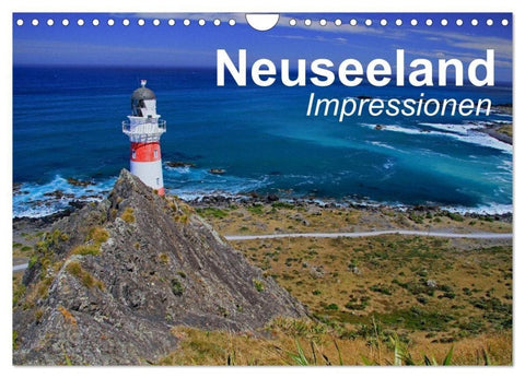 Neuseeland • Impressionen (Wandkalender 2027 DIN A4 quer), CALVENDO Monatskalender