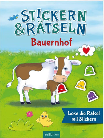 Stickern & Rätseln – Bauernhof
