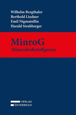 MinroG - Mineralrohstoffgesetz