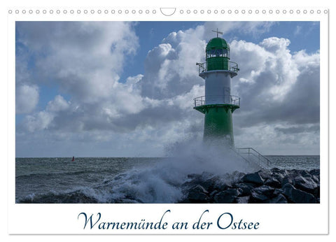 Warnemünde an der Ostsee (Wandkalender 2027 DIN A3 quer), CALVENDO Monatskalender
