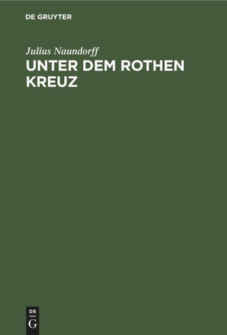Unter dem rothen Kreuz