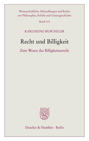 Recht und Billigkeit