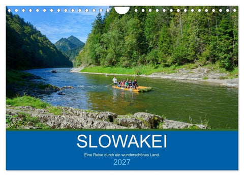 Slowakei - Eine Reise durch ein wunderschönes Land. (Wandkalender 2027 DIN A4 quer), CALVENDO Monatskalender
