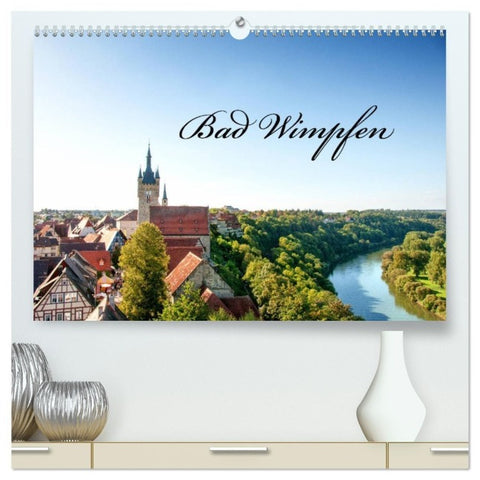 Bad Wimpfen. (hochwertiger Premium Wandkalender 2027 DIN A2 quer), Kunstdruck in Hochglanz