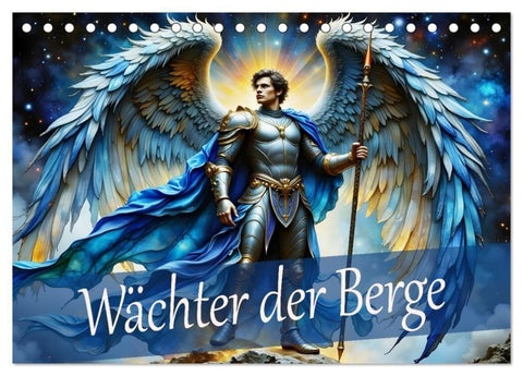 Wächter der Berge (Tischkalender 2027 DIN A5 quer), CALVENDO Monatskalender