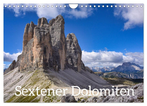 Sextener Dolomiten (Wandkalender 2027 DIN A4 quer), CALVENDO Monatskalender