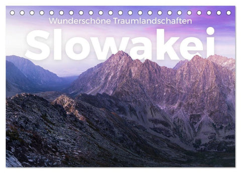 Slowakei - Wunderschöne Traumlandschaften (Tischkalender 2027 DIN A5 quer), CALVENDO Monatskalender