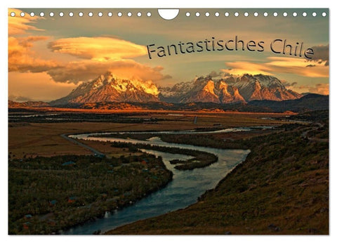 Fantastisches Chile (Wandkalender 2027 DIN A4 quer), CALVENDO Monatskalender