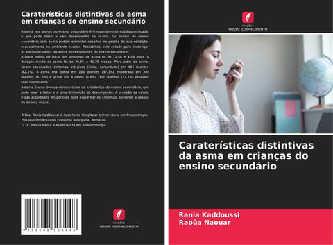 Caraterísticas distintivas da asma em crianças do ensino secundário