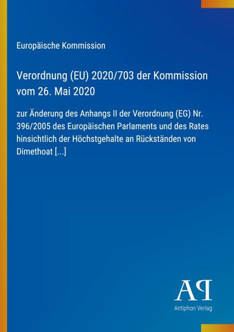 Verordnung (EU) 2020/703 der Kommission vom 26. Mai 2020