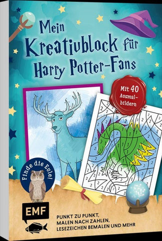 Mein magischer Kreativblock für Harry Potter-Fans – Finde die Eule!
