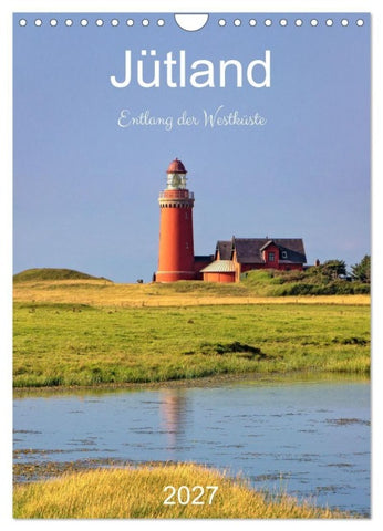 Jütland. Entlang der Westküste (Wandkalender 2027 DIN A4 hoch), CALVENDO Monatskalender