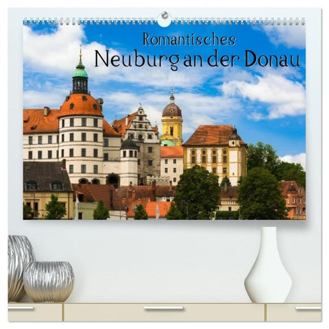 Romantisches Neuburg an der Donau (hochwertiger Premium Wandkalender 2027 DIN A2 quer), Kunstdruck in Hochglanz