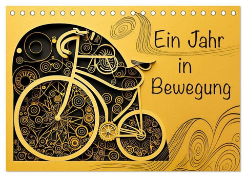 Ein Jahr in Bewegung (Tischkalender 2027 DIN A5 quer), CALVENDO Monatskalender