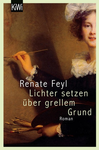 Lichter setzen über grellem Grund
