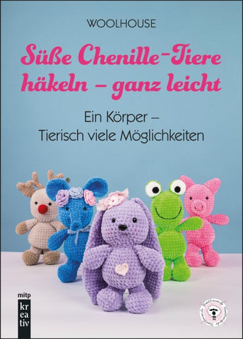 Süße Chenille-Tiere häkeln – ganz leicht