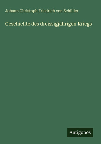 Geschichte des dreissigjährigen Kriegs