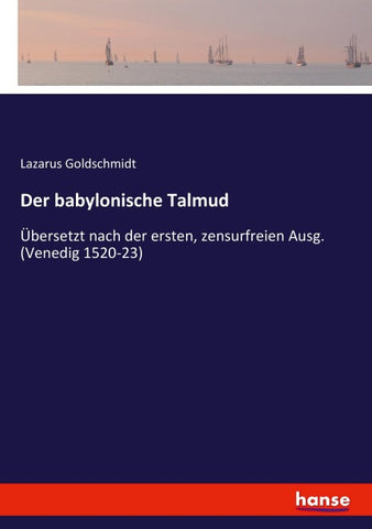 Der babylonische Talmud