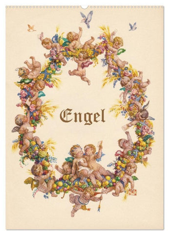 Engel (Wandkalender 2026 DIN A2 hoch), CALVENDO Monatskalender