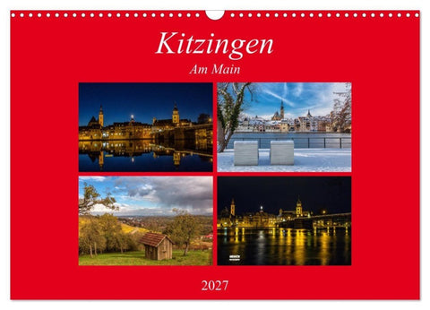 Kitzingen am Main (Wandkalender 2027 DIN A3 quer), CALVENDO Monatskalender