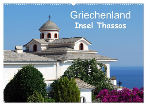 Griechenland - Insel Thassos (Wandkalender 2026 DIN A2 quer), CALVENDO Monatskalender