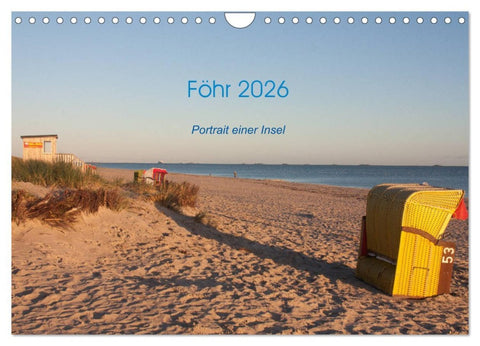 Föhr 2026. Porträt einer Insel (Wandkalender 2026 DIN A4 quer), CALVENDO Monatskalender