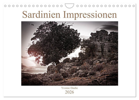 Sardinien Impressionen (Wandkalender 2026 DIN A4 quer), CALVENDO Monatskalender