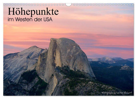 Höhepunkte im Westen der USA (Wandkalender 2026 DIN A3 quer), CALVENDO Monatskalender