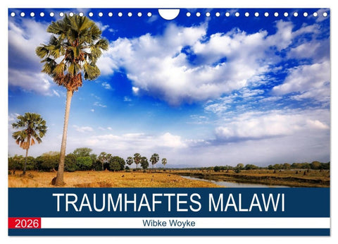 Traumhaftes Malawi (Wandkalender 2026 DIN A4 quer), CALVENDO Monatskalender