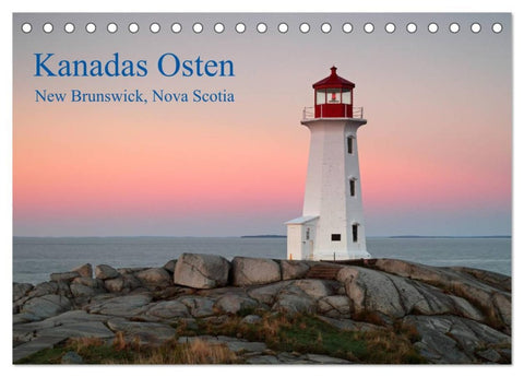 Kanadas Osten (Tischkalender 2026 DIN A5 quer), CALVENDO Monatskalender