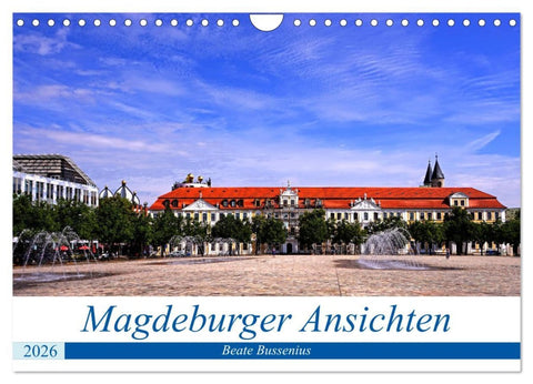 Magdeburger Ansichten (Wandkalender 2026 DIN A4 quer), CALVENDO Monatskalender