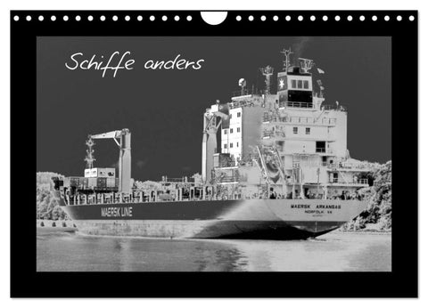 Schiffe anders (Wandkalender 2027 DIN A4 quer), CALVENDO Monatskalender