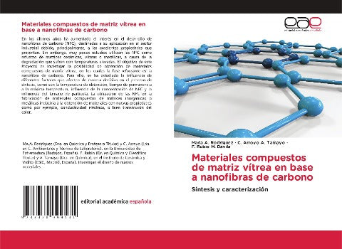 Materiales compuestos de matriz vítrea en base a nanofibras de carbono