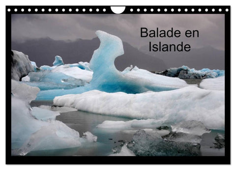 Balade en Islande (Calendrier mural 2026 DIN A4 vertical), CALVENDO calendrier mensuel