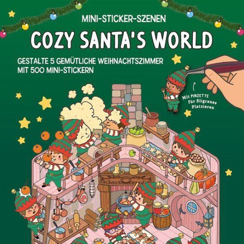 Mini-Sticker-Szenen – Cozy Santa’s World I 3D-Sticker