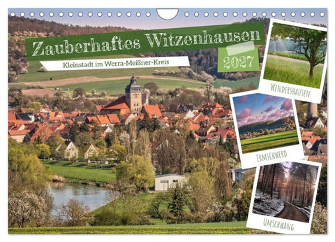 Zauberhaftes Witzenhausen (Wandkalender 2027 DIN A4 quer), CALVENDO Monatskalender