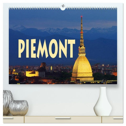 Piemont (hochwertiger Premium Wandkalender 2026 DIN A2 quer), Kunstdruck in Hochglanz