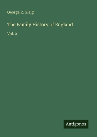 The Family History of England