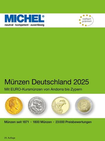 Münzen Deutschland 2025