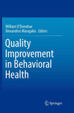 Quality Improvement in Behavioral Health