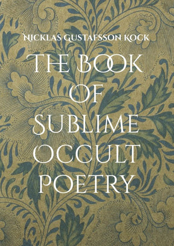 The Book Of Sublime Occult Poetry