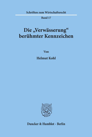 Die "Verwässerung" berühmter Kennzeichen.