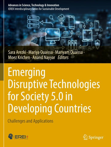 Emerging Disruptive Technologies for Society 5.0 in Developing Countries