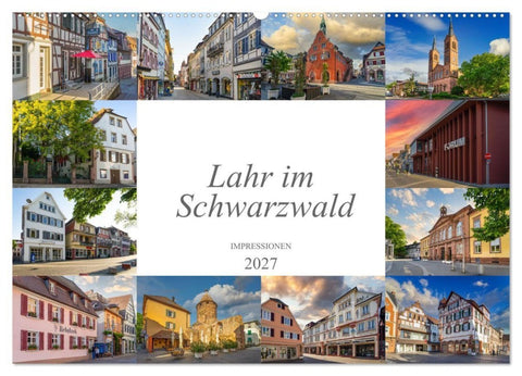 Lahr im Schwarzwald Impression (Wandkalender 2027 DIN A2 quer), CALVENDO Monatskalender