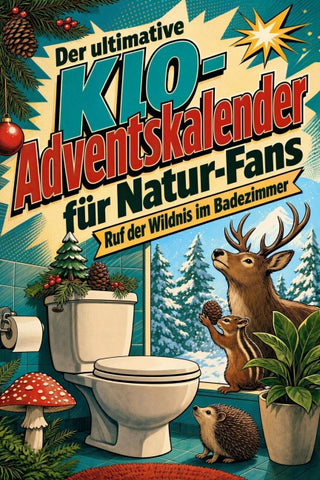 Der ultimative Klo-Adventskalender für Natur-Fans