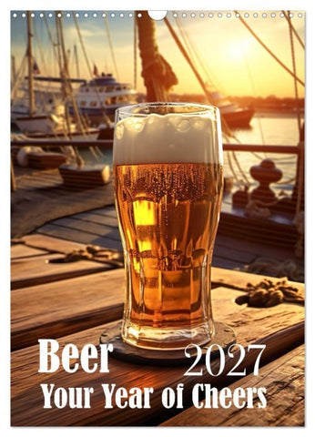 Beer (Wall Calendar 2027 DIN A3 portrait), CALVENDO 12 Month Wall Calendar