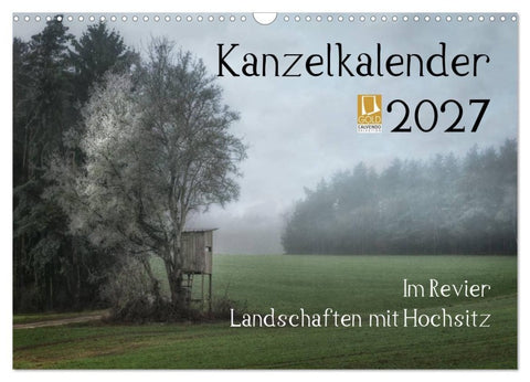 Kanzelkalender 2027 (Wandkalender 2027 DIN A3 quer), CALVENDO Monatskalender