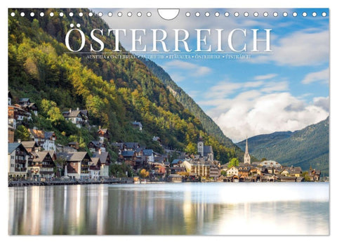 Alpenland Österreich (Wandkalender 2026 DIN A4 quer), CALVENDO Monatskalender