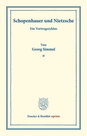 Schopenhauer und Nietzsche.
