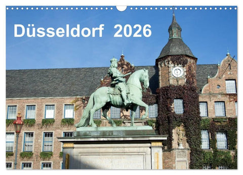 Düsseldorf 2026 (Wandkalender 2026 DIN A3 quer), CALVENDO Monatskalender